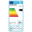 Whirlpool ADP 422 IX Keskeny Inox mosogatógép A++ 45 cm 10 teríték 