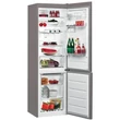 Whirlpool BSF 8353 OX  Inox alulfagyasztós kombinált hűtőszekrény 228/109L A+++