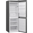Whirlpool W5 721E OX inox 6 érzék alulfagyasztós kombinált hűtőszekrény 197/111L A++