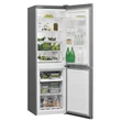 Whirlpool W7 821O K fekete 6 érzék kombinált hűtőszekrény Total NoFrost 234/104L A++