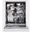 Whirlpool WFC 3C26 X Inox 6 érzék mosogatógép kijelzővel indításkésleltetés 14 teríték A++