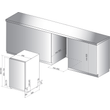 Whirlpool WSBC 3M17 X Keskeny beépíthető mosogatógép féltöltet opció 45cm 10 teríték A+