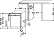 Whirlpool WBO 3T323 6P X Kezelőpanelig beépíthető 6 érzék mosogatógép 14 teríték A++