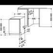 WHIRLPOOL WRIC 3C26 Beépíthető 6 érzék mosogatógép késleltetett indítás 14 teríték A++