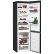 Whirlpool BSNF 8999 PB Fekete  kombinált hűtőszekrény No Frost 202/94L A+++