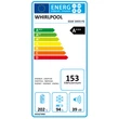 Whirlpool BSNF 8999 PB Fekete  kombinált hűtőszekrény No Frost 202/94L A+++