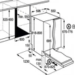AEG F55600VI1P ProClean Beépíthető mosogatógép