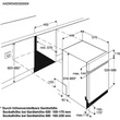 AEG FEE62400PM Kezelőpanelig beépíthető keskeny mosogatógép 45cm 9 teríték A++