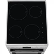 AEG CIB56400BX Inox keskeny kerámialapos villanytűzhely időzítővel 50cm 58L A