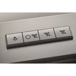 AEG DBB4650M Inox kürtős fordított T alakú páraelszívó LED világítással 60cm B