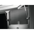 AEG DVK6980HB Fekete-inox kürtős döntött üveg páraelszívó LED világítással 80cm A+