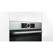 Bosch HBG635NS1 Inox légkeveréses beépíthető elektromos  sütő grillel kijelzővel 71L A