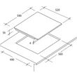 Candy CI642C/4U indukciós kerámia főzőlap 