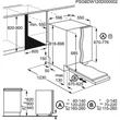 Electrolux ESL8820RA Teljesen beépíthető inverteres mosogatógép 60cm 15 teríték A+++