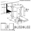 Electrolux ESL4510LO Teljesen beépíthető keskeny mosogatógép 45cm 9 teríték A+