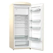 Gorenje ORB153C egyajtós old timer retro bézs hűtő fagyasztóval jobbos 235/25L A+++