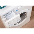 Indesit BWA 71283X W EU inverteres elöltöltős mosógép digitális kijelzővel 54cm 7kg A+++