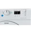 Indesit BWSA 71253 W EU Fehér keskeny mosógép kijelzővel 43cm mély 7kg A+++
