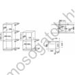 WHIRLPOOL AKP 472/IX inox/fekete beépíthető multifunkciós sütő kijelzővel 65L A