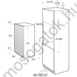 Gorenje RBI 4091 AW Beépíthető hűtőszekrény fagyasztóval 115/17L A+