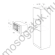 Gorenje BM 300 X beépíthető mikrohullámú sütő
