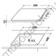 Whirlpool ACM 920/BF Beépíthető indukciós főzőlap Flexi Cook EcoBooster Időzítő 58cm