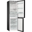 GORENJE NRK6192SYBK Simplicity Kombinált hűtő, fekete, NoFrost, 185 cm