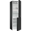 GORENJE NRK6192SYBK Simplicity Kombinált hűtő, fekete, NoFrost, 185 cm