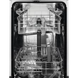 ZANUSSI ZDN11003XA Félig beépíthető keskeny mosogatógép 45cm 9 teríték A+