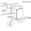 ZANUSSI ZUA 14020SA  beépíthető pult alá építhető hűtőszekrény 130L A+