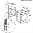 ZANUSSI ZOB35701XK - ZEI6840FBA beépíthető sütő indukciós főzőlap szett
