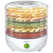 SENCOR SFD 750WH GYÜMÖLCSASZALÓ - SAJÁT KÉSZLET - UTOLSÓ BEMUTATÓTERMI DARAB!