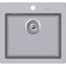 TEKA CLIVO 50 S-TQ metál szürke gránit egymedencés mosogatótálca szűrőkosárral