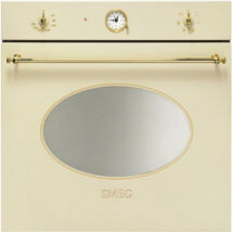 Smeg SF800PO Colonial beépíthető rusztikus bézs/bronz sütő analóg órával 70L A
