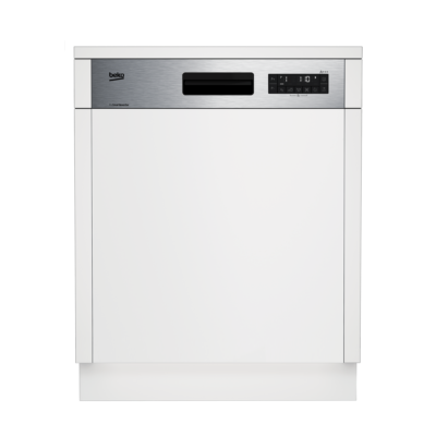 Beko DSN 28430 X Félig beépíthető mosogatógép külső kijelzővel 14 teríték