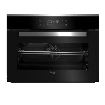 Beko BCS-18500X Inox légkeveréses beépíthető kompakt sütő Pizza funkcióval 44L A-20%