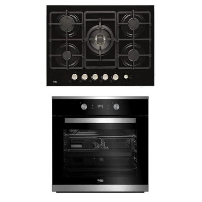 Beko BIM-25301X Beépíthető sütő -  - Beko HISW 75235S gázfőzőlap szett