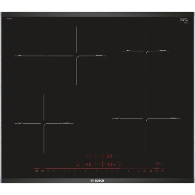 Bosch PIF675DE3E Fekete Indukciós főzőlap PerfectCook és PerfectFry szenzorral