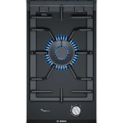 Bosch PRA3A6D70 Fekete üvegkerámia felületű dominó WOK főzőlap kijelzővel 30cm 