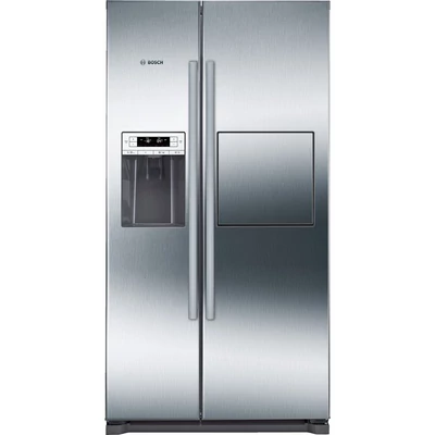 Bosch KAG90AI20 Inox Side by side hűtőszekrény jégadagolóval NO FROST 359/163L A+ 