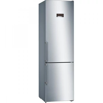Bosch KGN39XI38 Inox alulfagyasztós kombinált hűtőszekrény NO FROST 279/87L A++