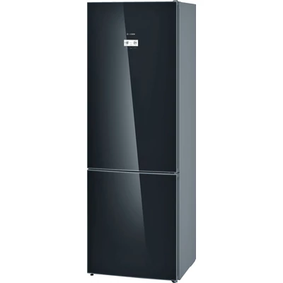 BOSCH KGN49LB30 Fekete alulfagyasztós kombinált hűtő NO FROST 330/105L A++