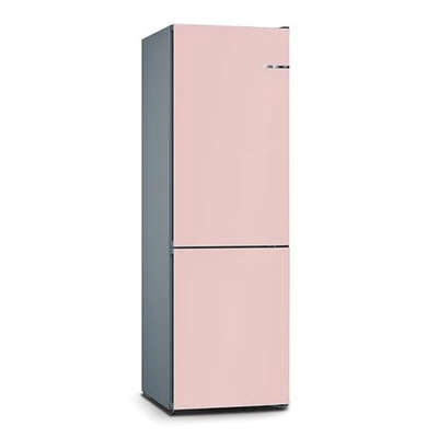 BOSCH KVN39IP4A Rózsaszín alulfagyasztós kombinált hűtő NO FROST 279/87L A+++ 