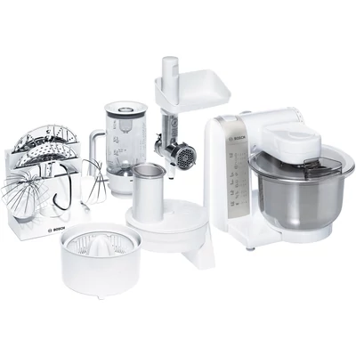 BOSCH MUM4856EU Konyhai robotgép fehér/ezüst, 3,9 l