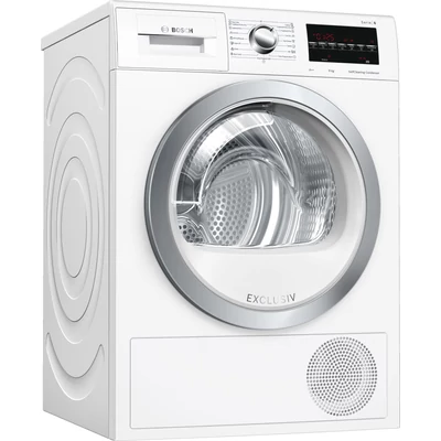 Bosch WTW85491BY Hőszivattyús szárítógép, A++ energiaosztály, 9 kg, TouchControl kijelző