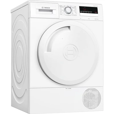 Bosch WTR83V00BY Hőszivattyús kondenzációs szárítógép Tkijelzővel 7kg A++