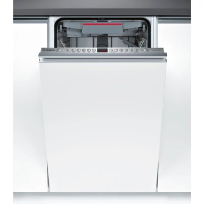 Bosch SPV46MX02E Teljesen beépíthető keskeny mosogatógép VariFlex 10 teríték A+