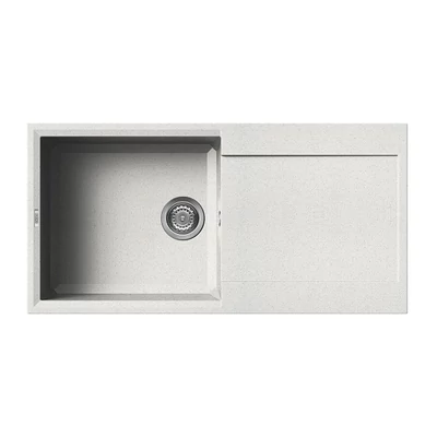 Elleci Easy 480 G52 Bianco Pietra granitek gránit mosogatótálca