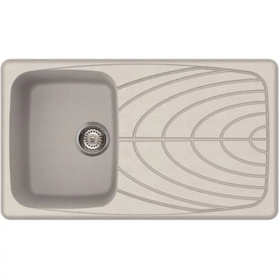 Elleci Master 400 G52 Bianco Pietra színű granitek gránit mosogatótálca