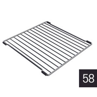 Elleci AGD01302 Inox edényszárító rács Easy mosogatókhoz